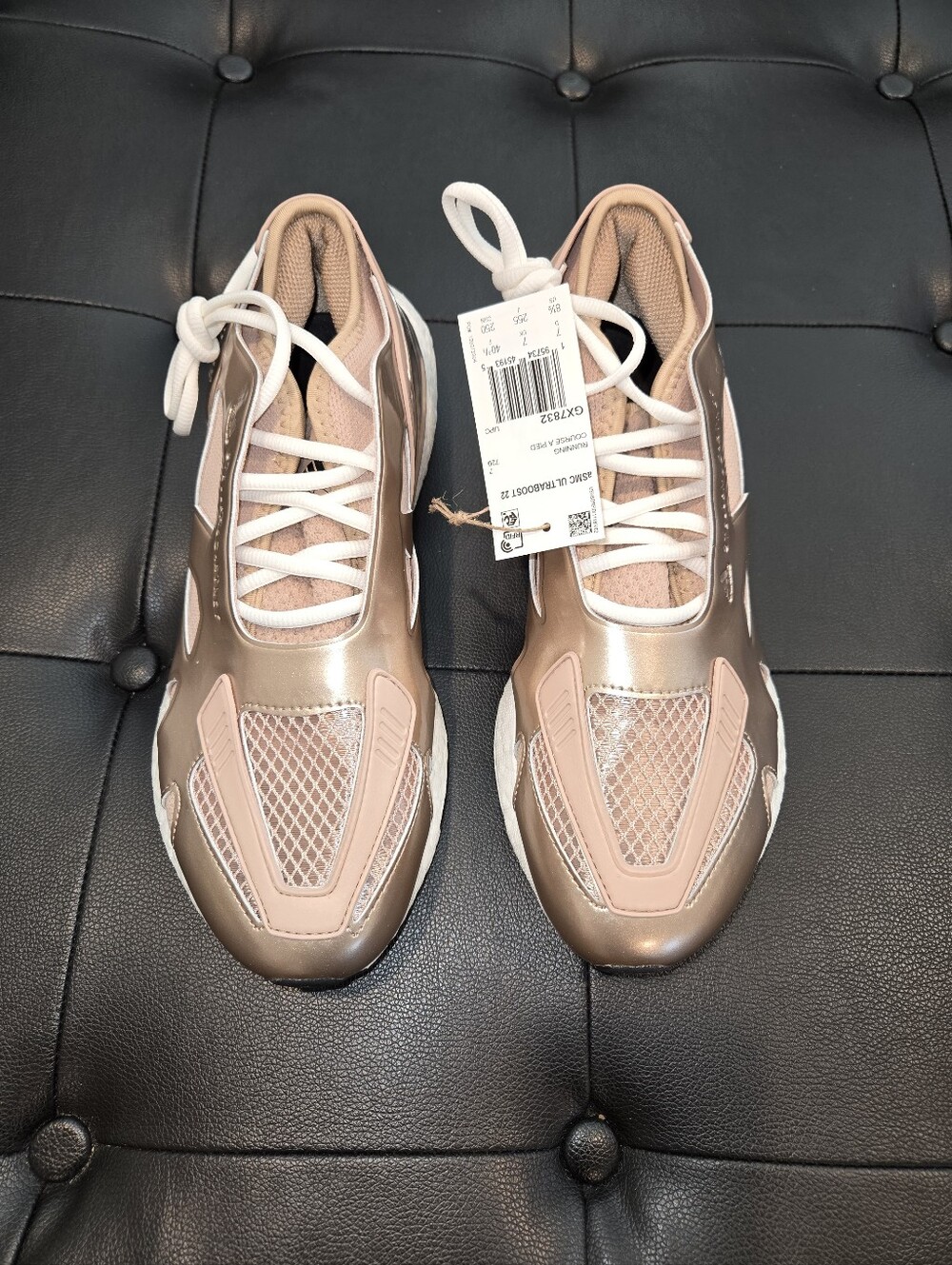 Women's Metallic Blush Athletic Sneakers - Unbranded